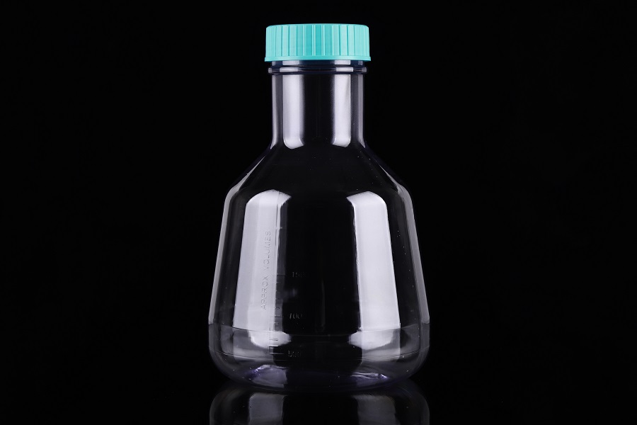 NEST Scientific Plastic 1000mL Erlenmeyer Shaker Culture Flask