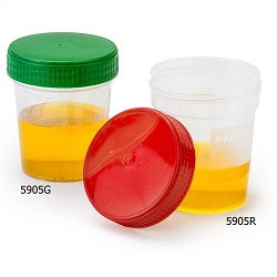 Urine Cup w/ Separate Cap