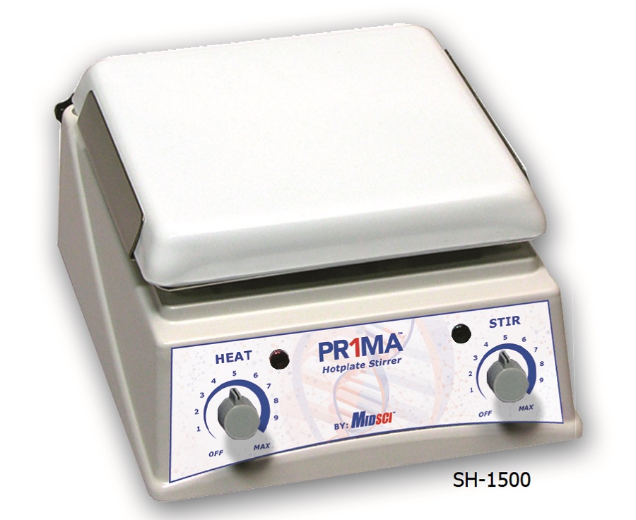 PR1MA Hotplate, Stirrer and Hotplate Stirrer