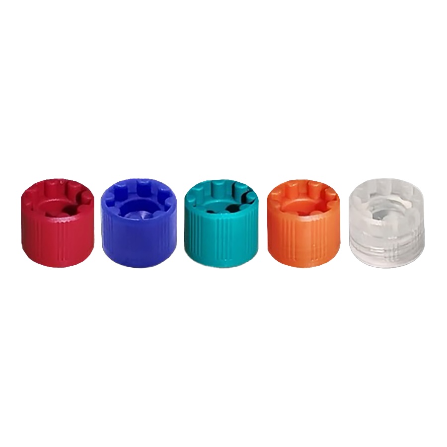 Tri-Coded Tube Caps