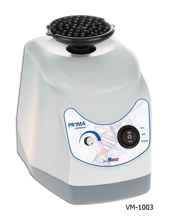 4 in 1 Vortex Mixer with Both Touch and Continuous Mode, Heavy Duty Vortex Shaker, Adjustable Speed, Four Adapters,110V