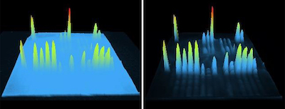 3D image of the effect of deep cooling on noise reduction