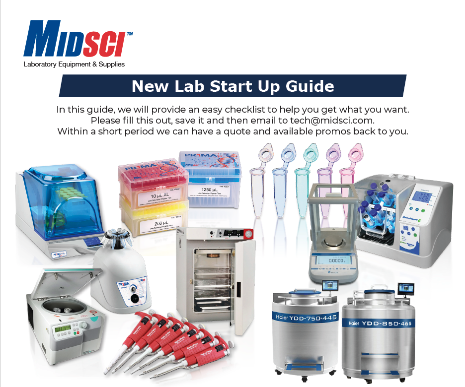 MIDSCI New Lab Start Up Guide 