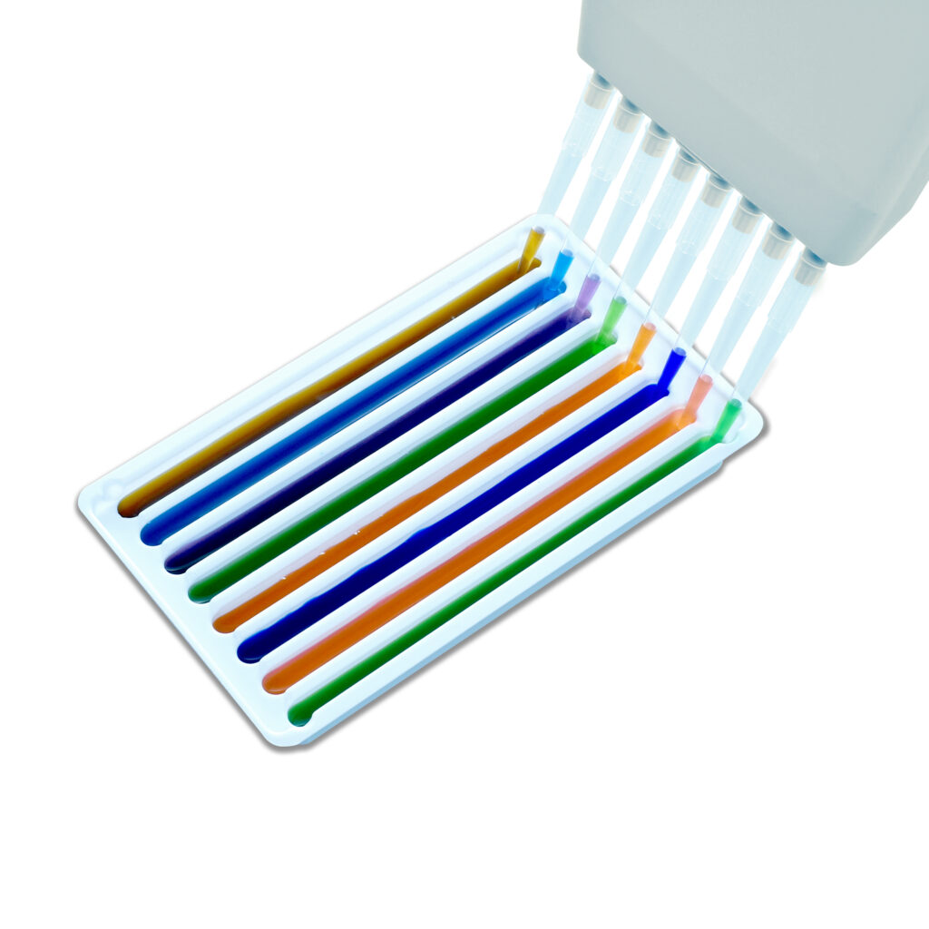 Multi-Channel Solution Reservoirs