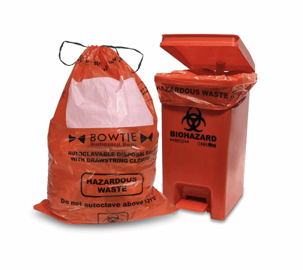 BowTie™ Biohazard Bags & Bins