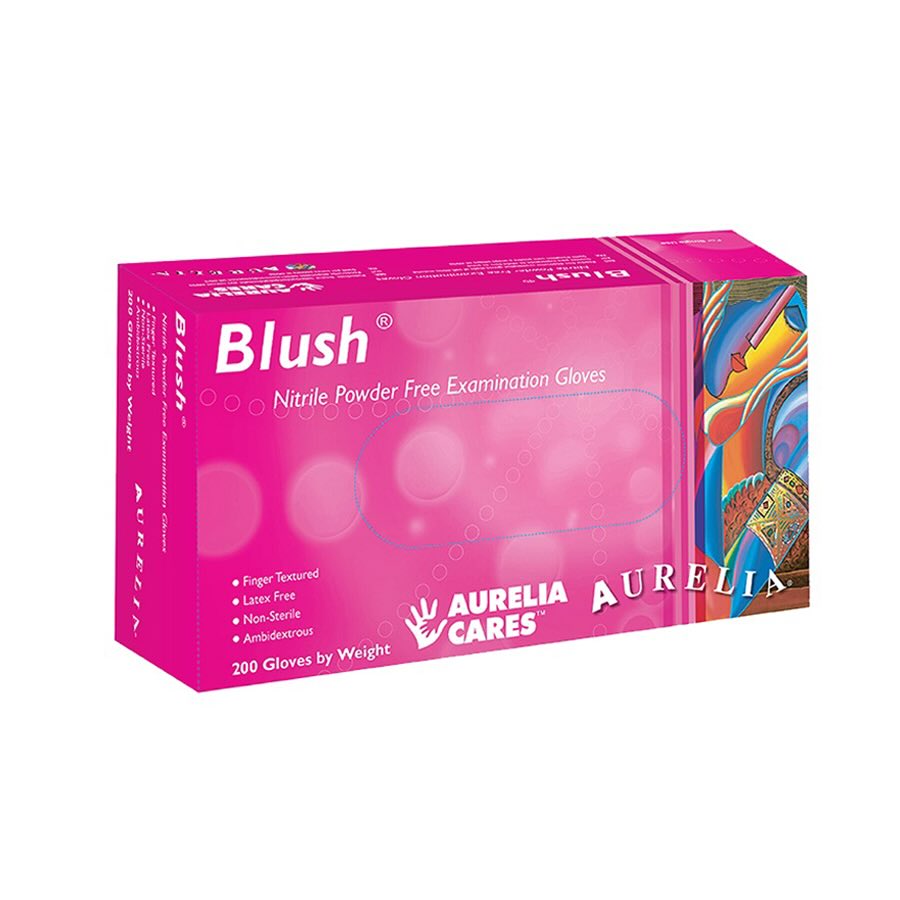 Aurelia® Blush® Nitrile Gloves